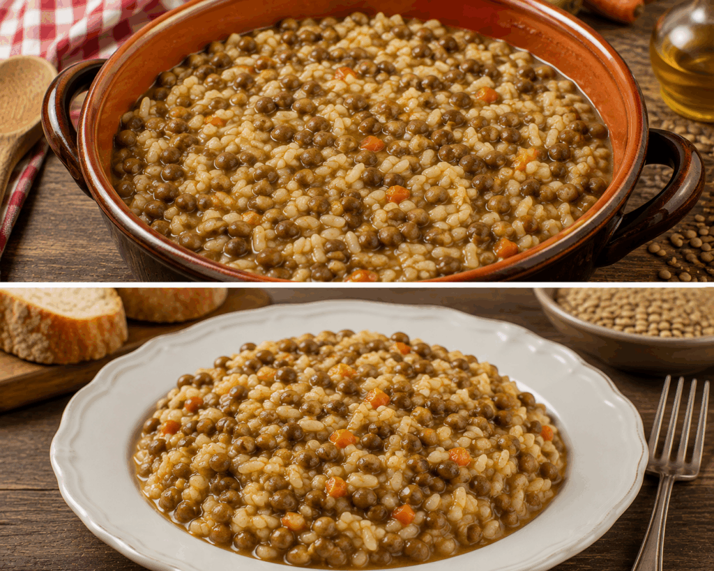 Riso e Lenticchie alla Romana – Lazio