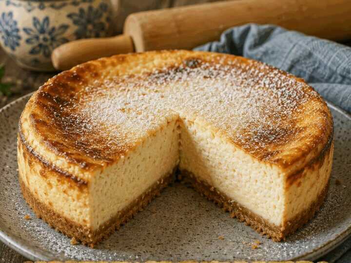 Cheesecake alla Ricotta Cotta al Forno