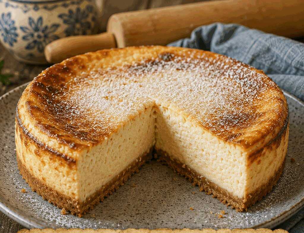 Cheesecake alla Ricotta Cotta al Forno