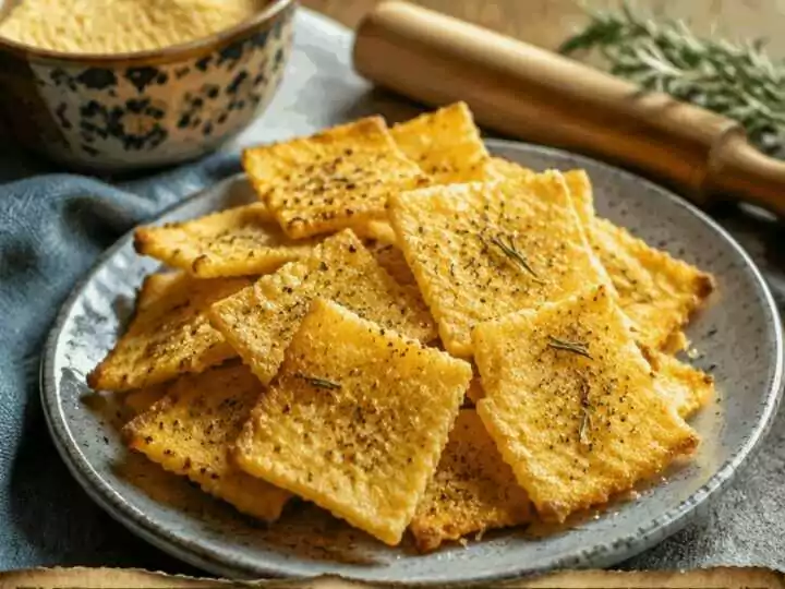 Chips di polenta croccanti scenografiche ma semplicissime da fare