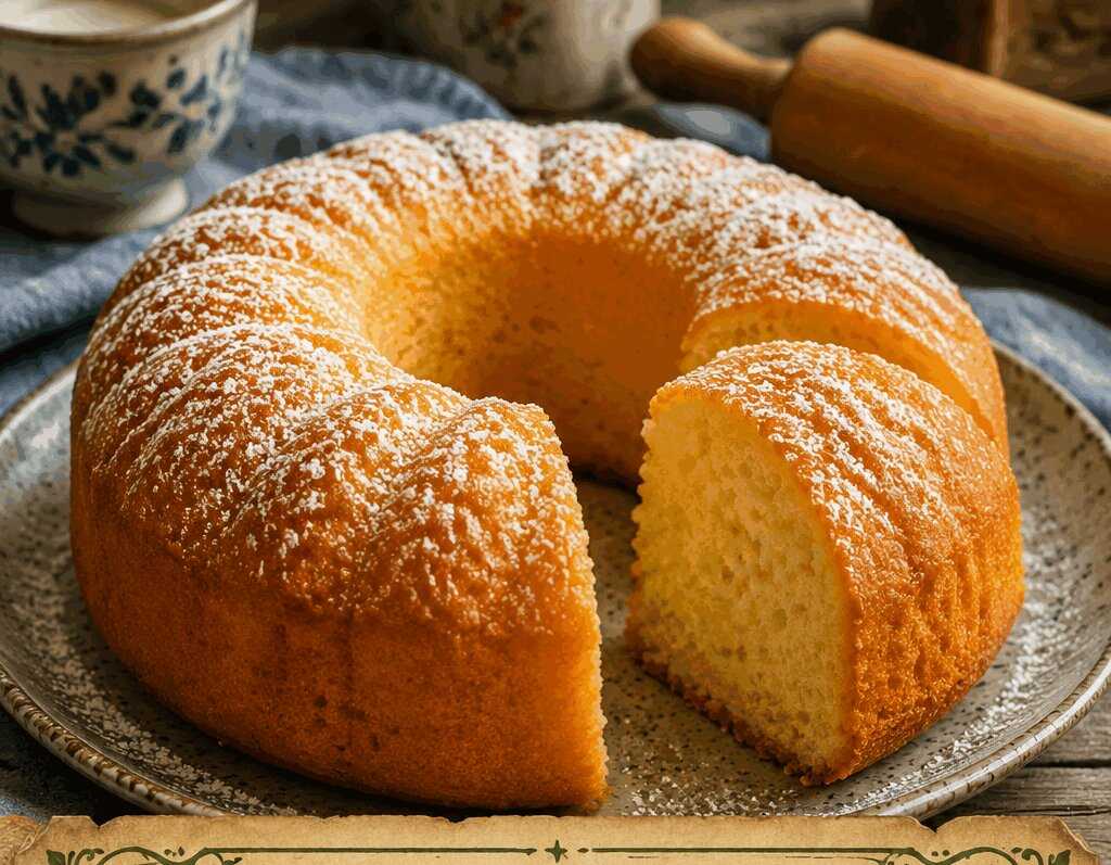 Ciambellone Soffice all’Acqua Senza Burro