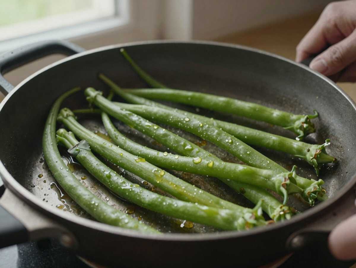 4. Saltare in padella — Cime di Rapa Saltate in Padella: la Ricetta Tradizionale Pugliese Semplice e Ricca di Sapore
