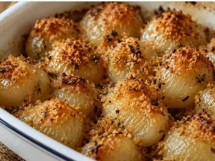 Cipolle di Giarratana Gratinate alla Siciliana