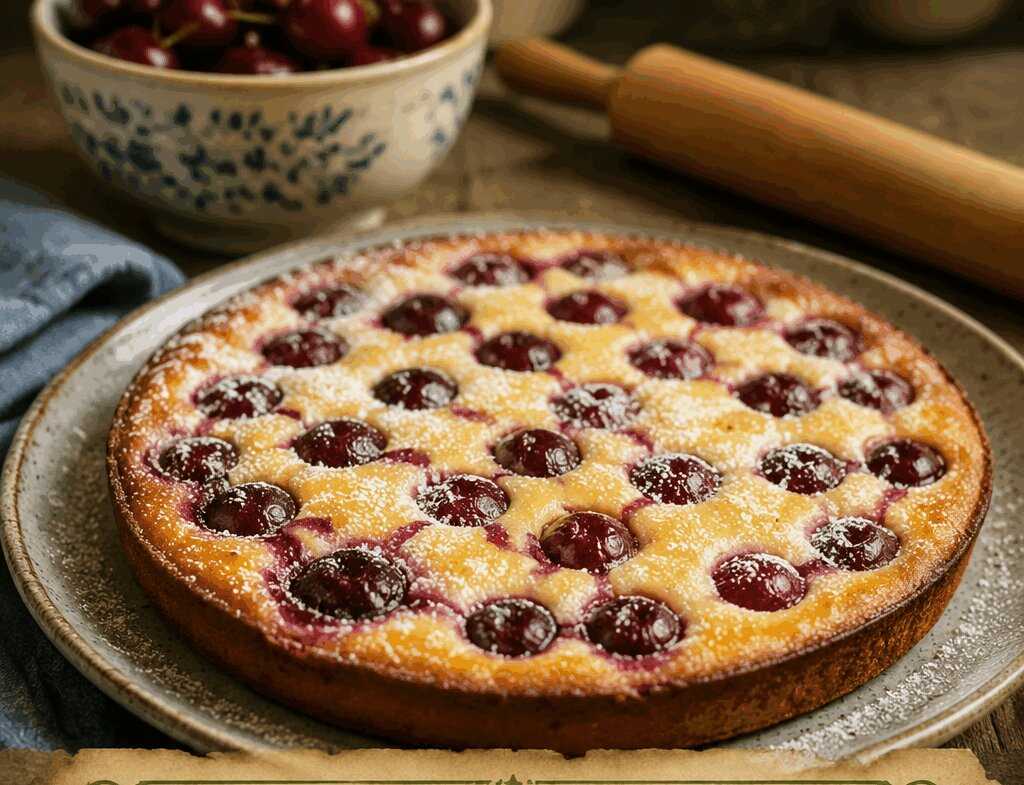 Clafoutis alle Ciliegie Leggero