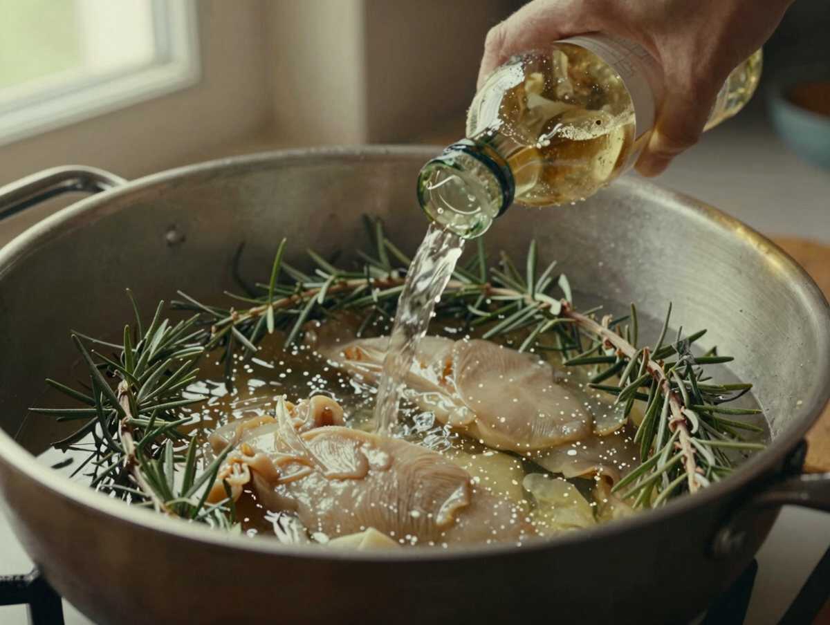 Sfumare — Coniglio alla Cacciatora: la Ricetta Rustica e Ricca di Sapore della Tradizione Italiana