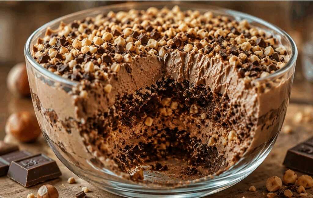 Coppa sabauda al cioccolato e nocciole Piemonte