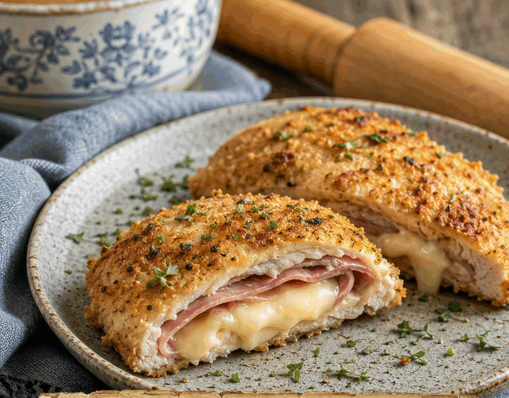 Cordon Bleu di Pollo al Forno Light