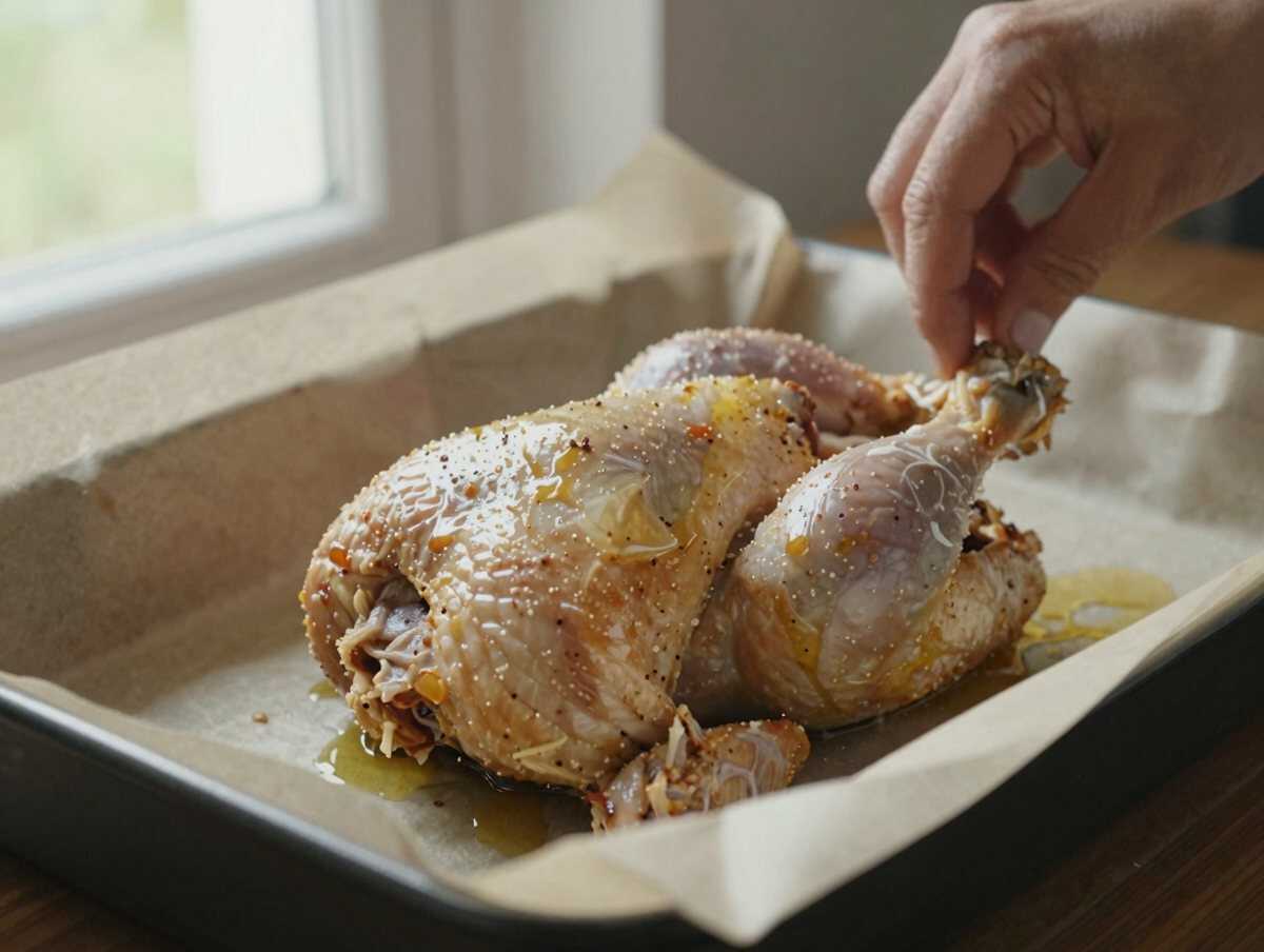 Cuocere in forno — Cosce di Pollo al Forno Croccanti Senza Pelle