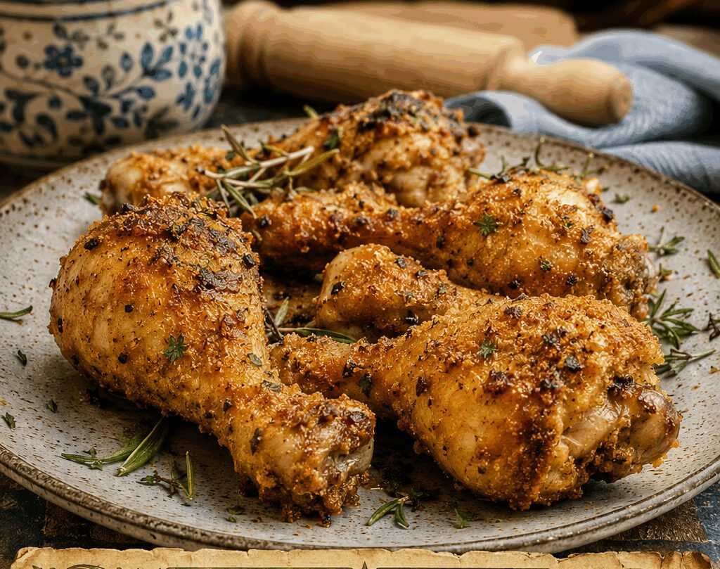 Cosce di Pollo al Forno Croccanti Senza Pelle