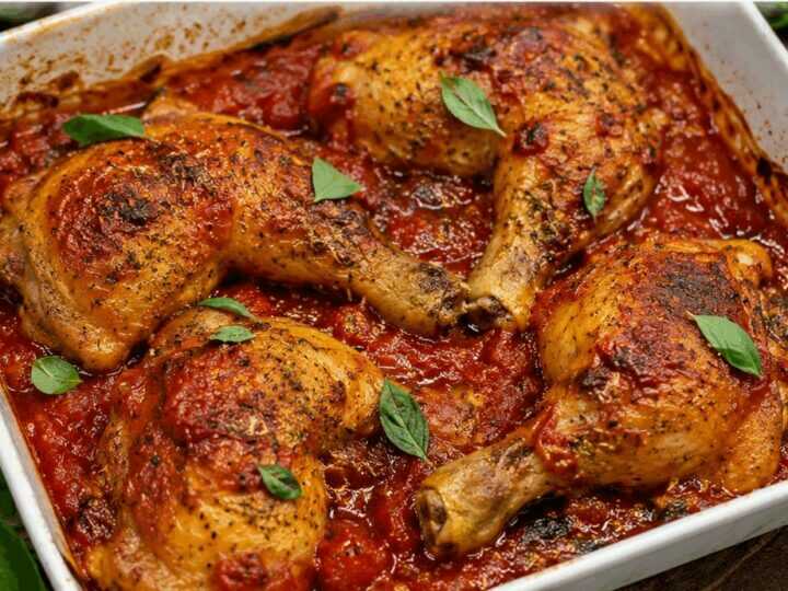 Cosce di Pollo alla Pizzaiola: un Secondo Piatto Ricco di Gusto e Semplice da Preparare