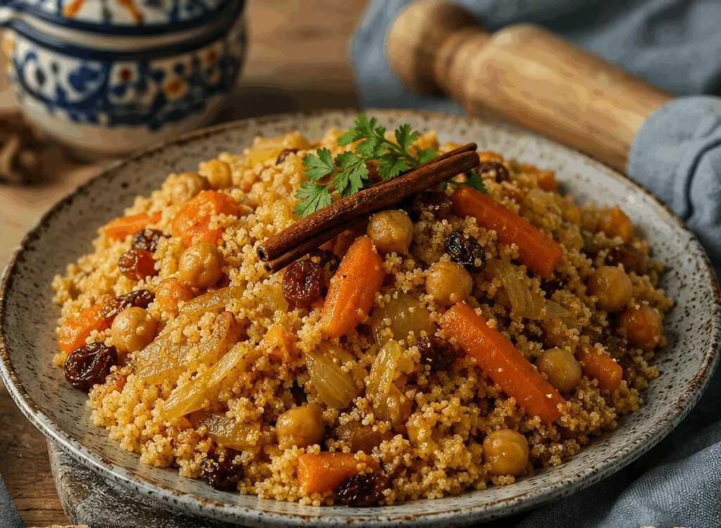 Cous Cous alla Marocchina con Ceci