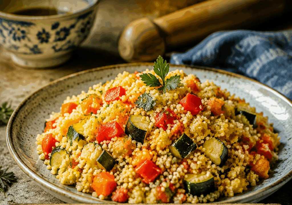 Cous Cous di Verdure in 10 Minuti