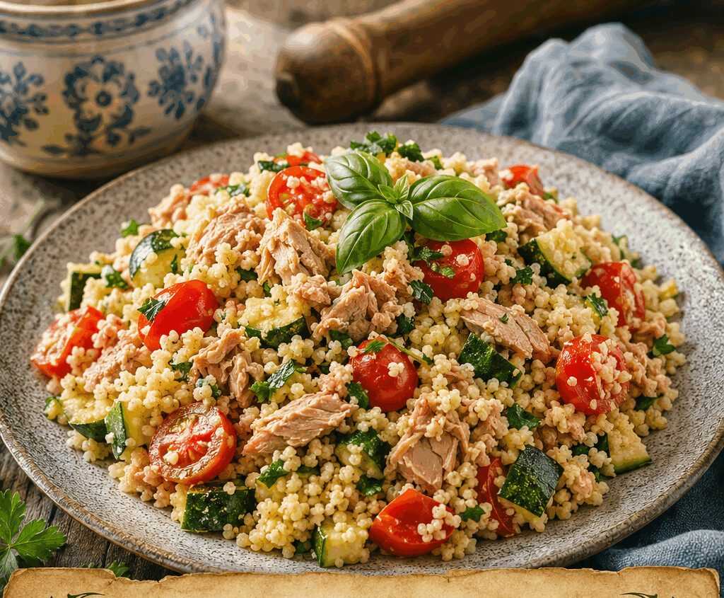 Cous Cous Freddo con Tonno e Verdure