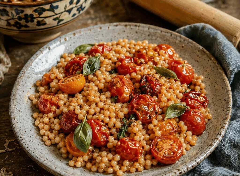 Cous Cous Perlato con Pomodorini Confit