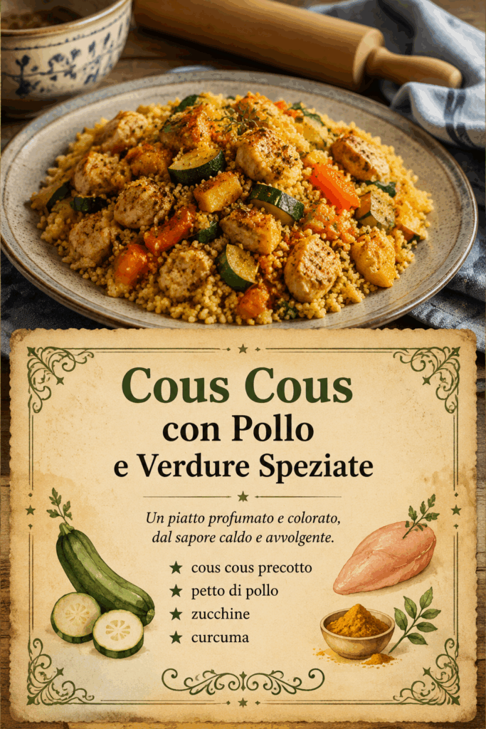 Cous Cous con Pollo e Verdure Speziate