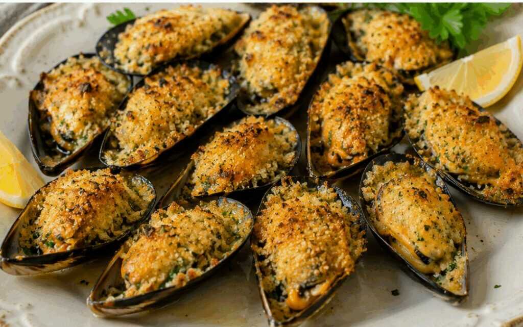 Cozze Gratinate al Forno