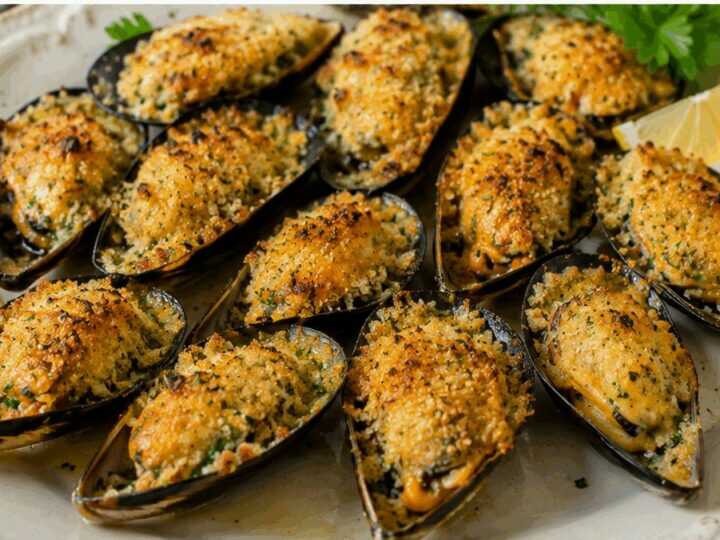 Cozze Gratinate al Forno