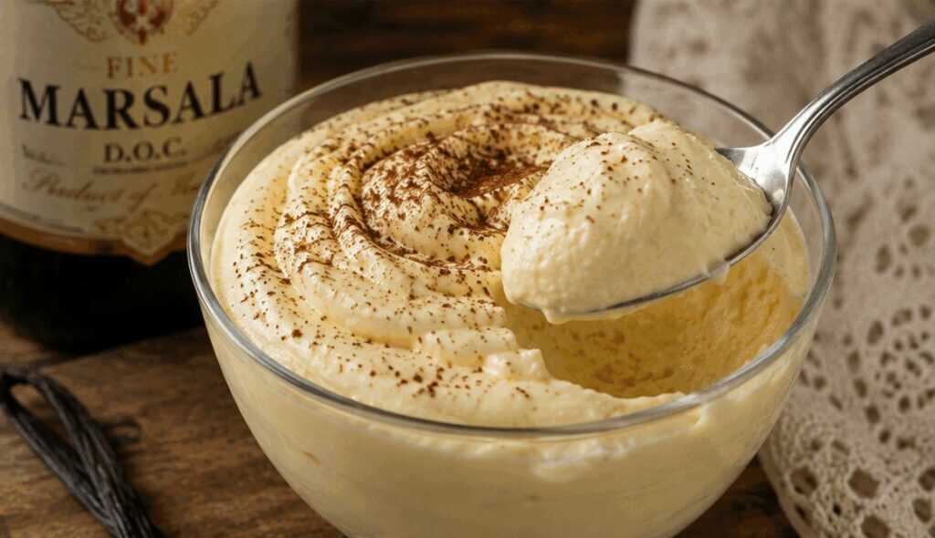 Crema al mascarpone alla vaniglia e Marsala