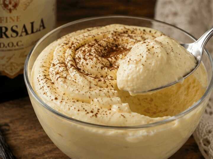 Crema al mascarpone alla vaniglia e Marsala
