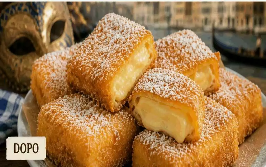 Crema Fritta Veneziana al Cucchiaio