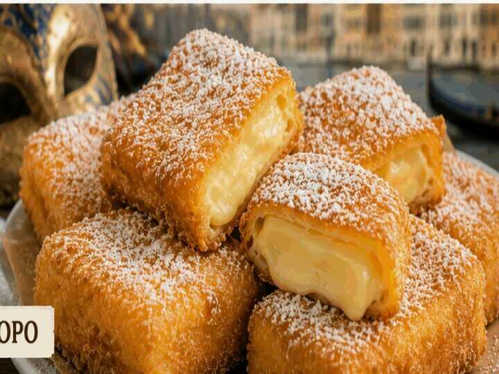 Crema Fritta Veneziana al Cucchiaio
