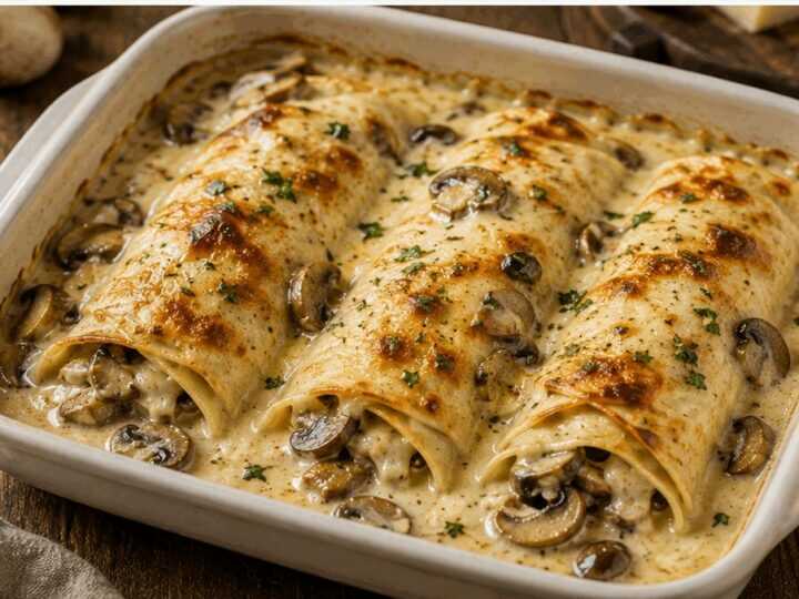 Crespelle ai Funghi e Fontina
