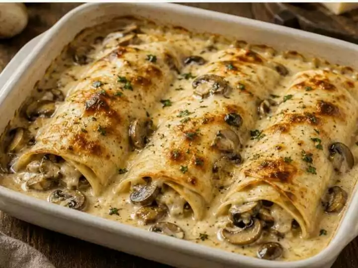 Crespelle ai Funghi e Fontina