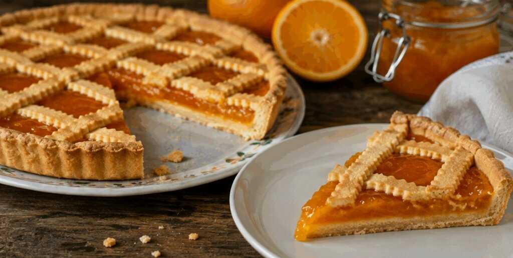 Crostata di Marmellata di Arance Siciliane