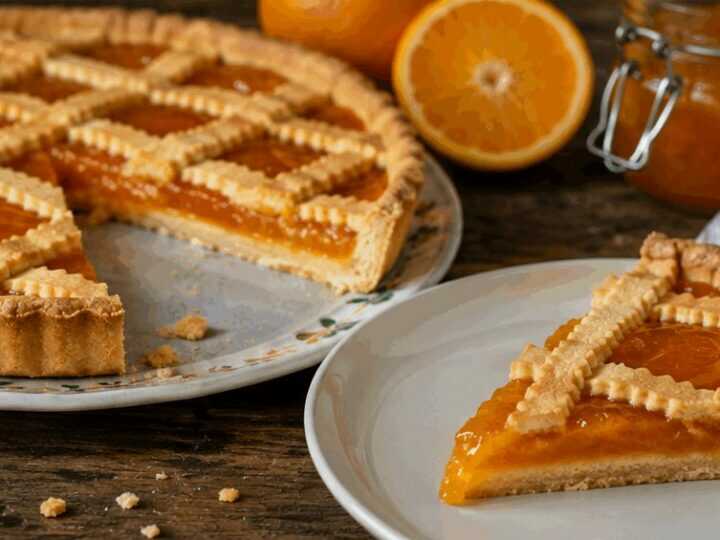 Crostata di Marmellata di Arance Siciliane