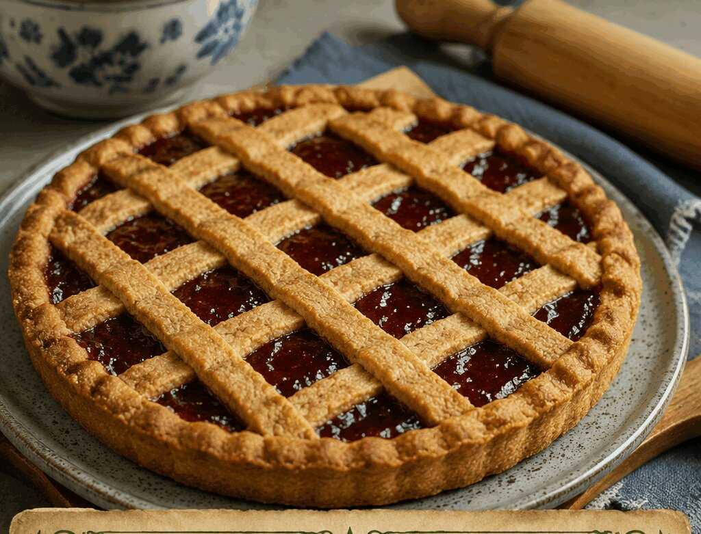 Crostata Integrale alla Marmellata
