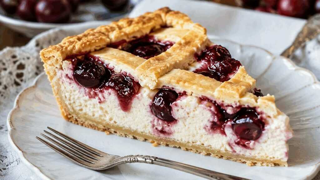Crostata Ricotta e Visciole Romana – Lazio