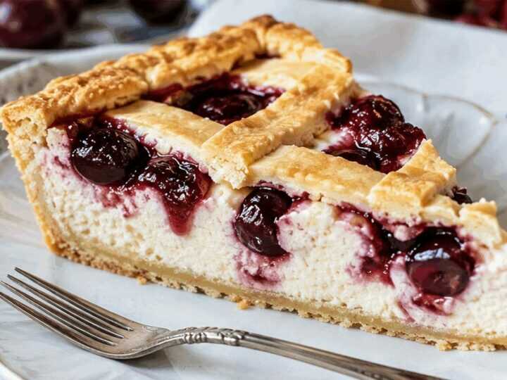 Crostata Ricotta e Visciole Romana – Lazio