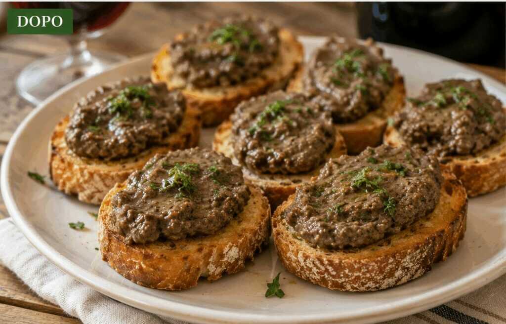 Crostini Toscani ai Fegatini
