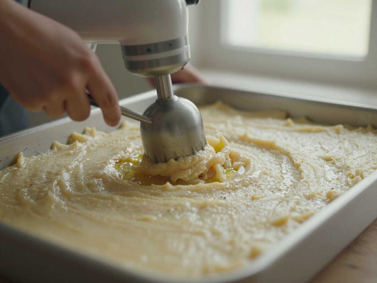 Mantecare il baccalà — Cucchiaini da buffet con baccalà mantecato da portare al picnic di Pasquetta