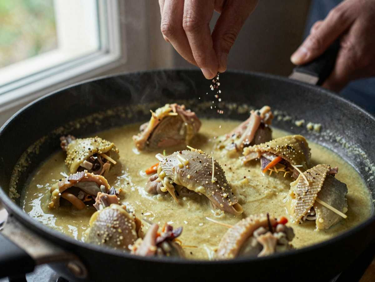 Cuoci il pollo — Curry di Pollo Light al Latte di Cocco