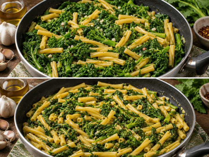 Pasta con i Tenerumi alla Palermitana – Sicilia