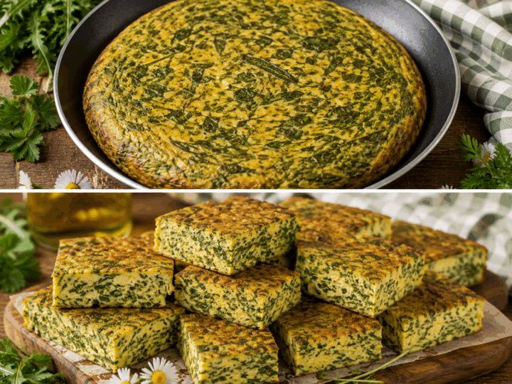 Frittata Fredda alle Erbe di Campo alla Marchigiana – Marche