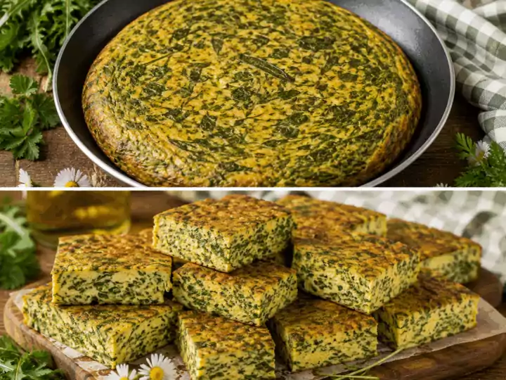 Frittata Fredda alle Erbe di Campo alla Marchigiana – Marche