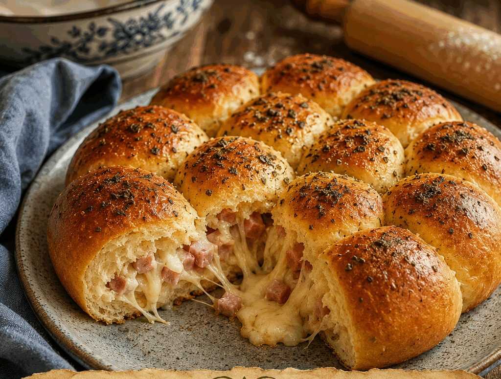 Danubio salato con prosciutto e formaggio che fa fare bella figura senza fatica