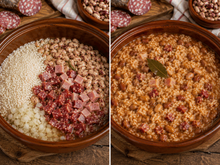 Paniscia Novarese con Riso, Fagioli e Salame – Piemonte