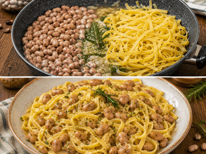 Tagliolini con Fagioli di Lamon alla Bellunese – Veneto