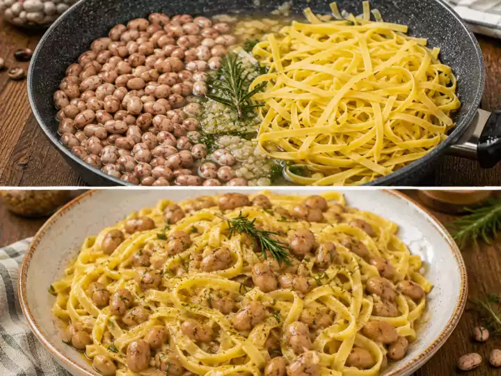 Tagliolini con Fagioli di Lamon alla Bellunese – Veneto