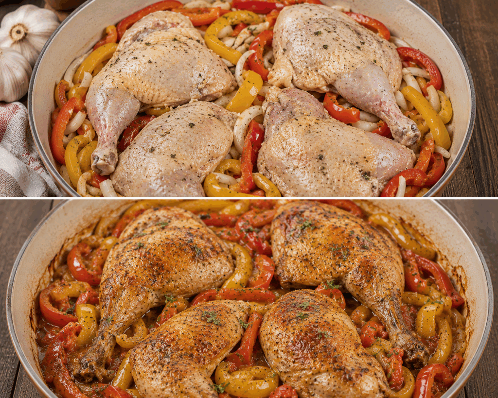 Faraona alla Neretese con Peperoni – Abruzzo