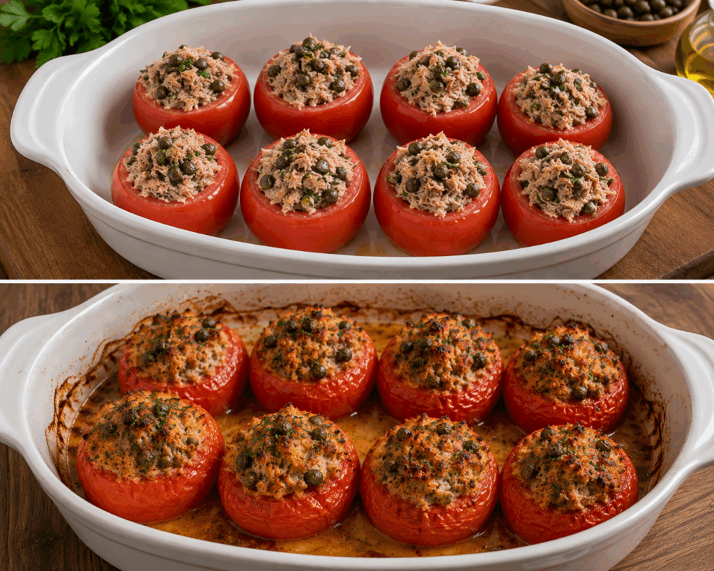 Pomodori Ripieni di Tonno e Capperi alla Romana – Lazio