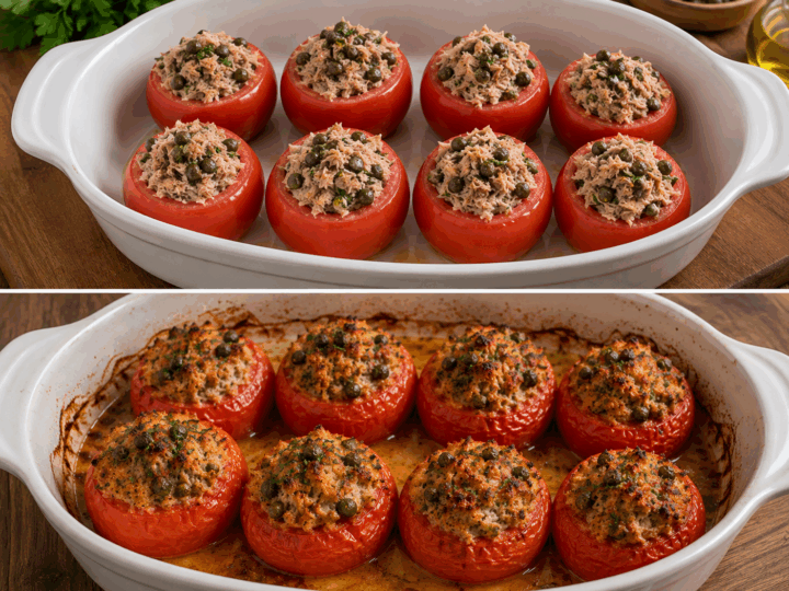 Pomodori Ripieni di Tonno e Capperi alla Romana – Lazio
