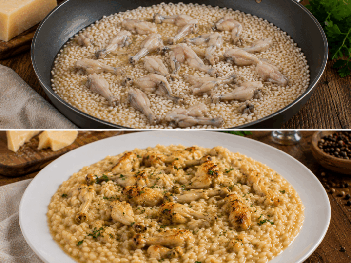 Risotto con le Rane alla Novarese – Piemonte