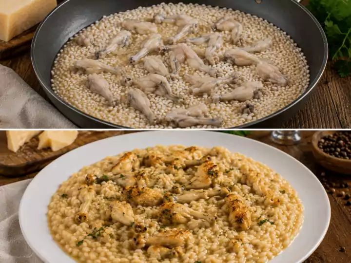 Risotto con le Rane alla Novarese – Piemonte