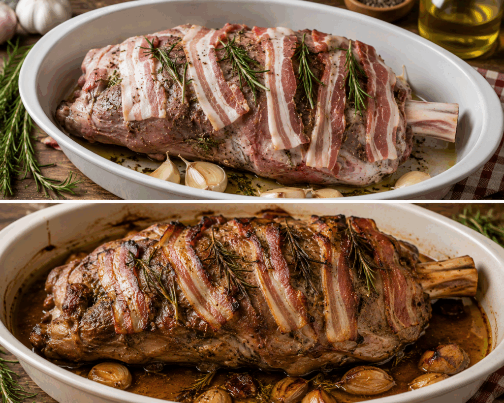 Agnello alla Romagnola con Pancetta e Rosmarino – Emilia-Romagna