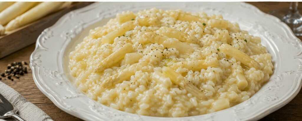 🍚 Risotto con Asparagi Bianchi di Bassano – Veneto