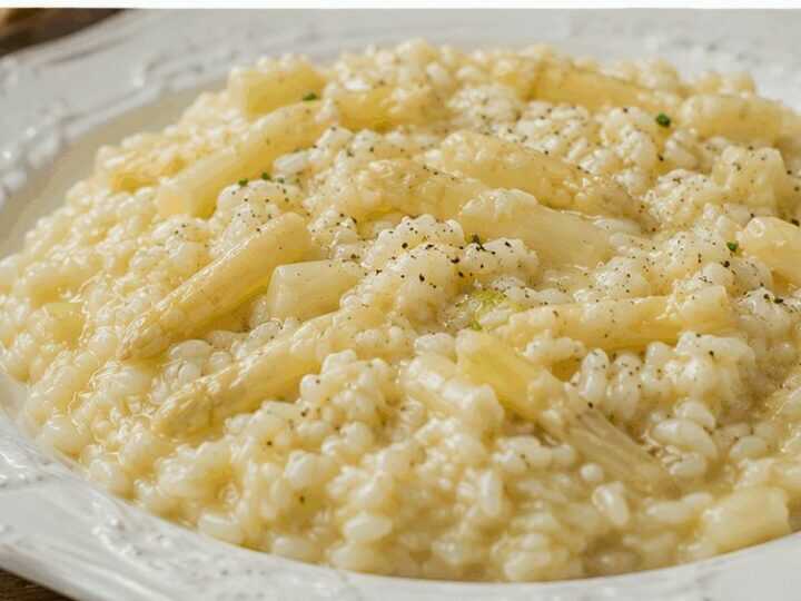 🍚 Risotto con Asparagi Bianchi di Bassano – Veneto